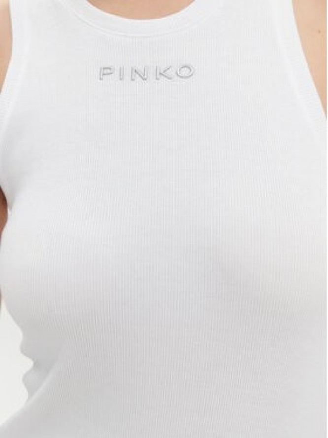 PINKO Top 100822 A2C1 Biały Regular Fit