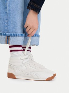 Reebok Sneakersy EO-FREESTYLE HI 100273269 Biały