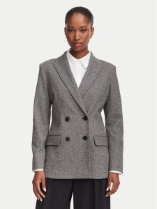 Marella Marynarka Materia 2625916021 Czarny Regular Fit