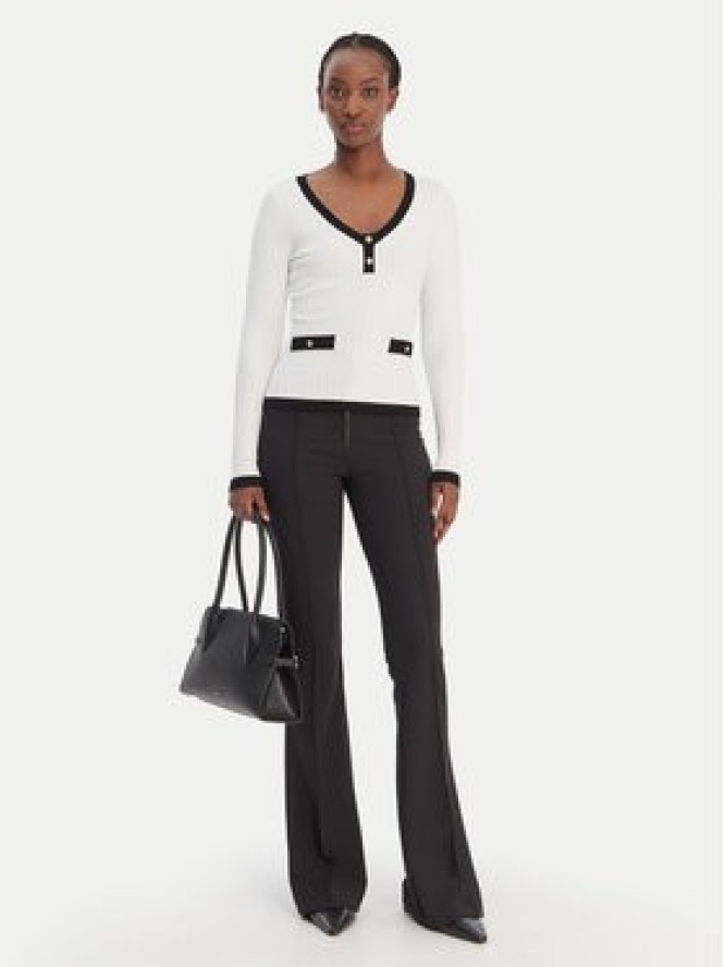 Guess Sweter W6RR26 Z3HP2 Biały Classic Fit