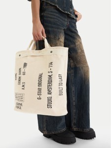 G-Star Raw Torebka EO-XC8537A Écru