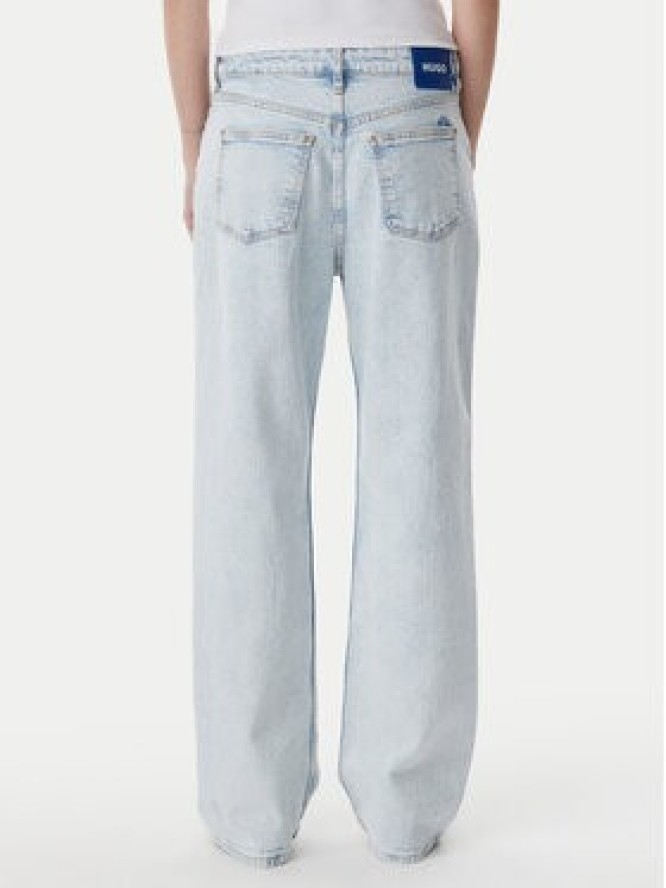 HUGO Jeansy Elyah 50520605 Błękitny Regular Fit