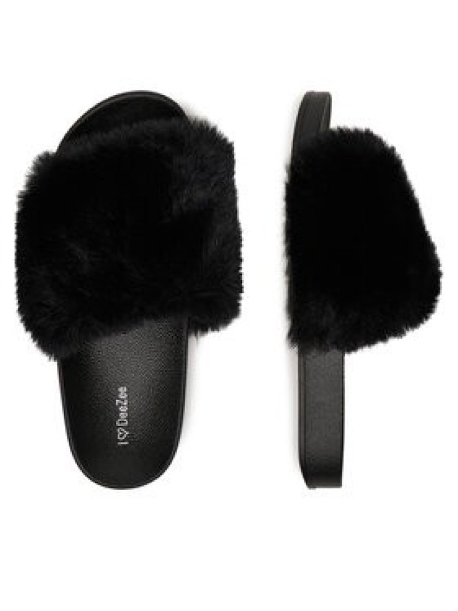 DeeZee Klapki TY013 Czarny