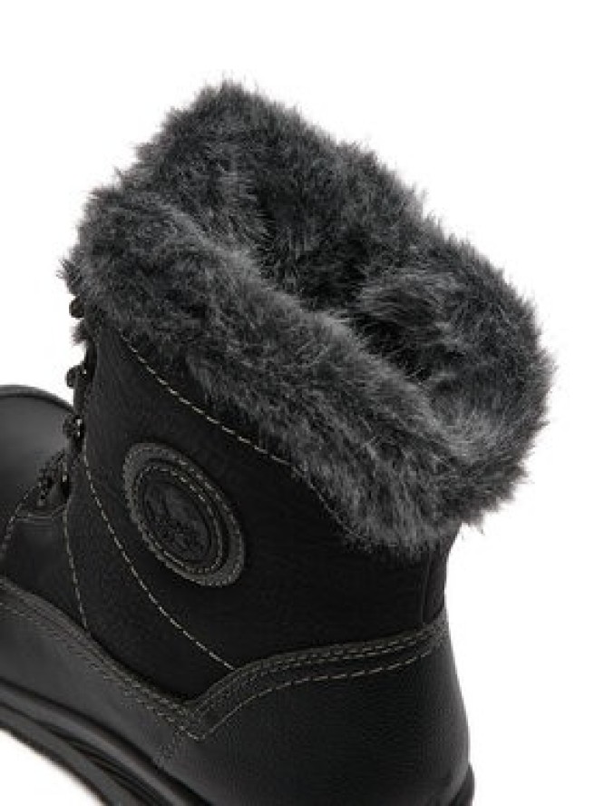 Rieker Trzewiki CEO-L7706-00 Czarny