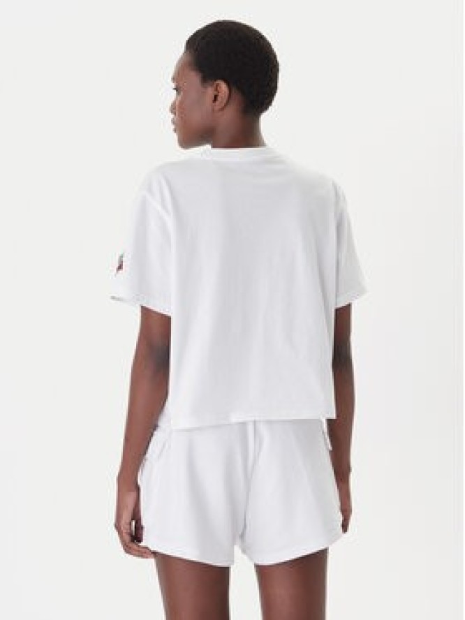 adidas T-Shirt Food Graphic KA5073 Biały Loose Fit