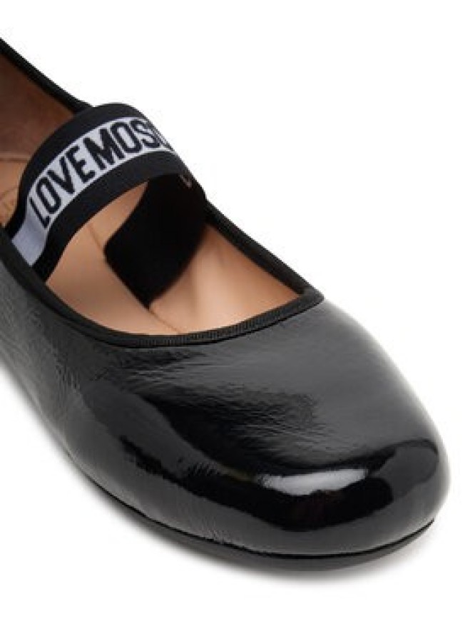 LOVE MOSCHINO Baleriny JA11071G1NII000041 Czarny