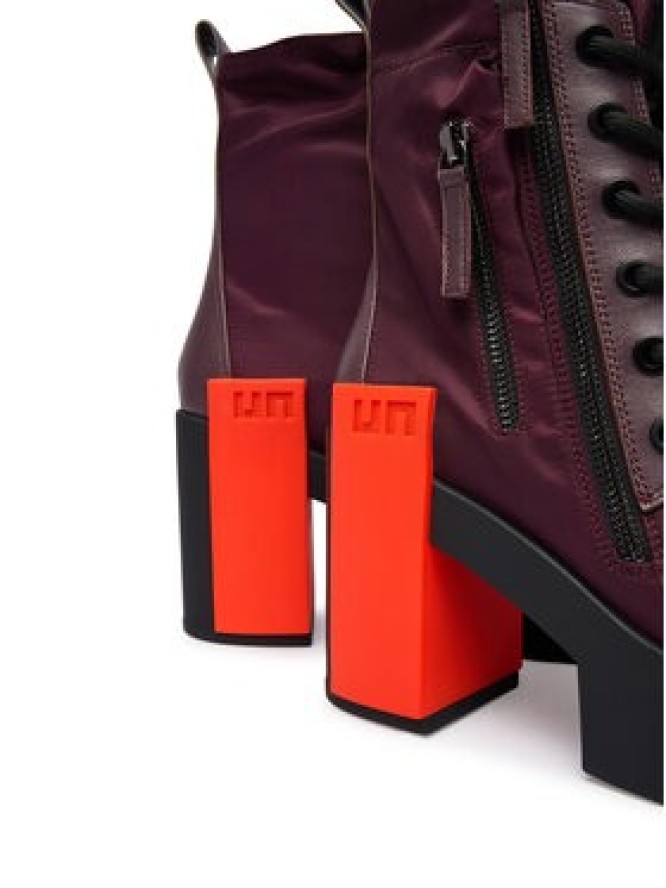 United Nude Botki Grip Cap Mid 11031993201 Bordowy