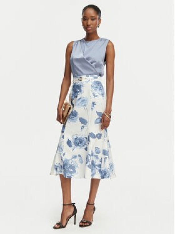 Guess Spódnica midi W6GD69 W2092 Kolorowy Regular Fit