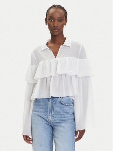 ONLY Bluzka Suzzi 15360661 Biały Regular Fit