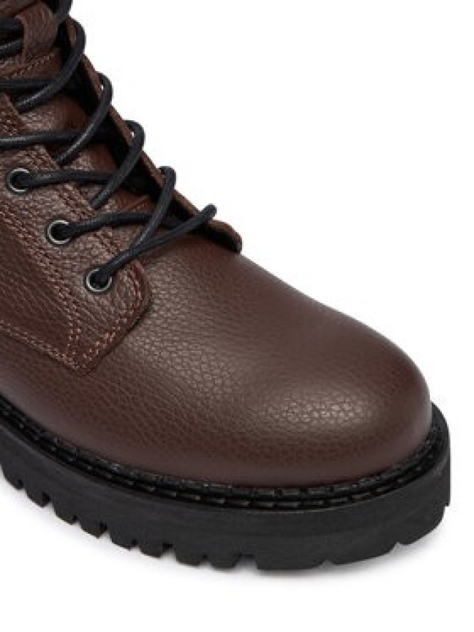 Tommy Jeans Trapery Tjw Urban Laceup Boot Wl EN0EN02906 Brązowy