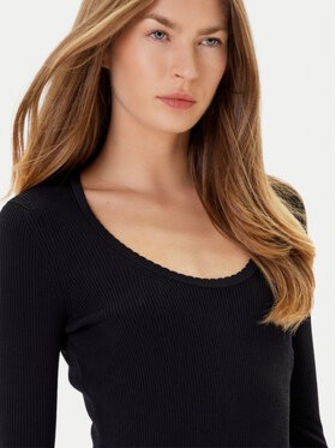 TWINSET Sukienka dzianinowa 252TP3352 Czarny Slim Fit