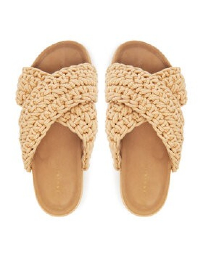 Inuikii Klapki Woven Strap Stones 70104-367 705 Beżowy