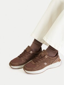 Beverly Hills Polo Club Sneakersy CEO-WP-24449Z-B Brązowy
