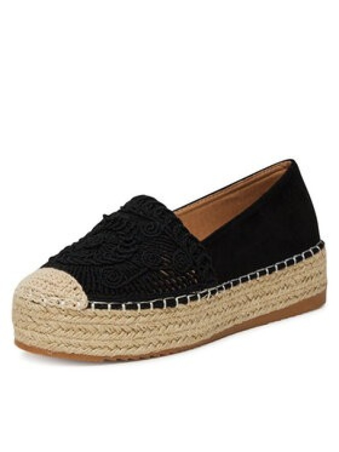 DeeZee Espadryle LE601-66 Czarny