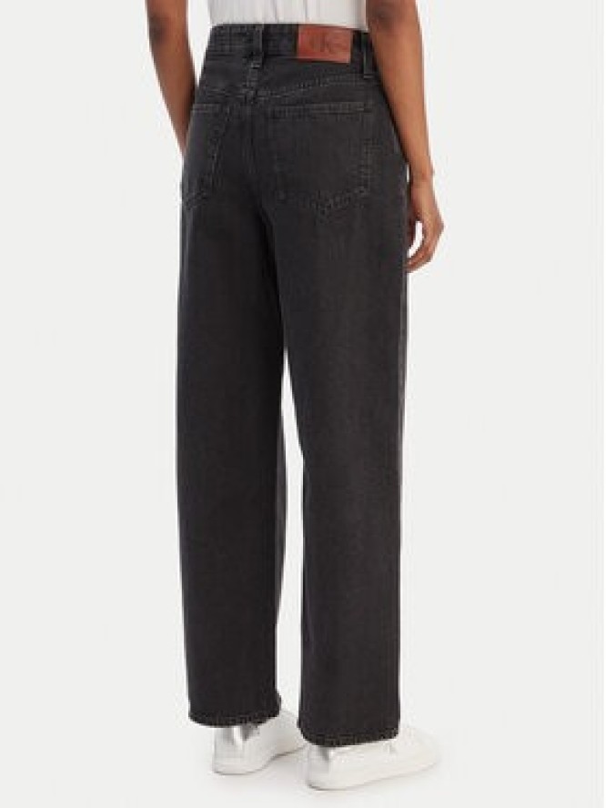 Calvin Klein Jeans Jeansy LV047E627G Czarny Regular Fit