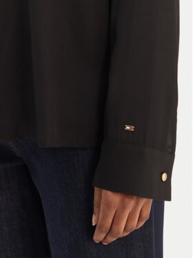 Tommy Hilfiger Koszula WW0WW48180 Czarny Regular Fit
