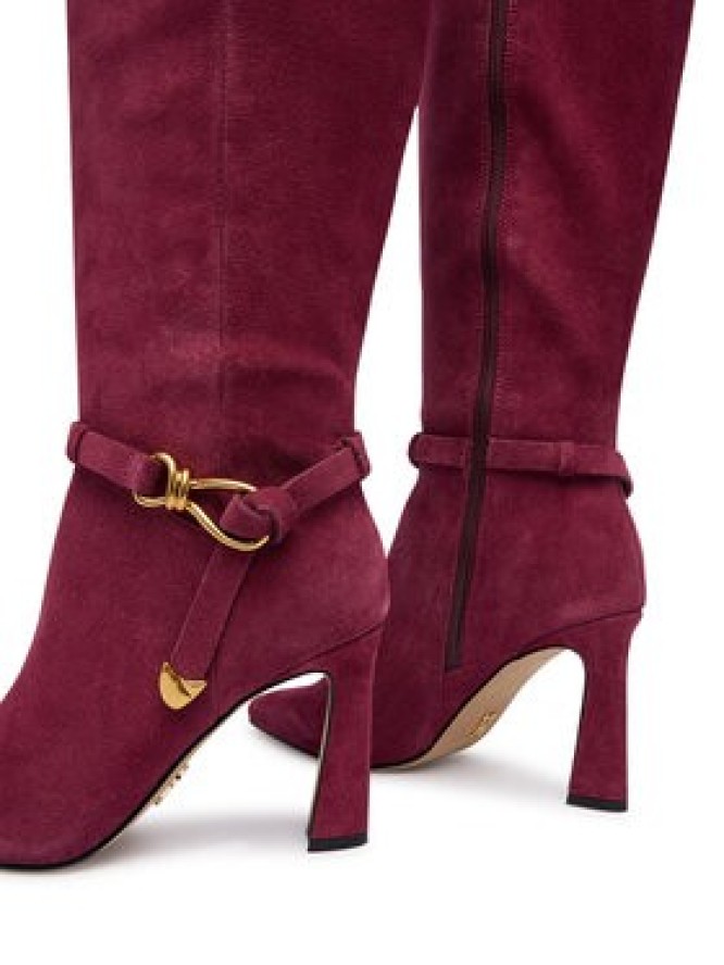 Steve Madden Kozaki Sirrens 11004776 Bordowy
