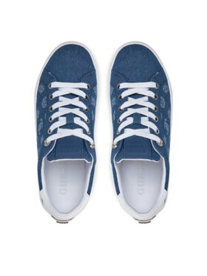 Guess Sneakersy FLJRN2 DEN12 Niebieski