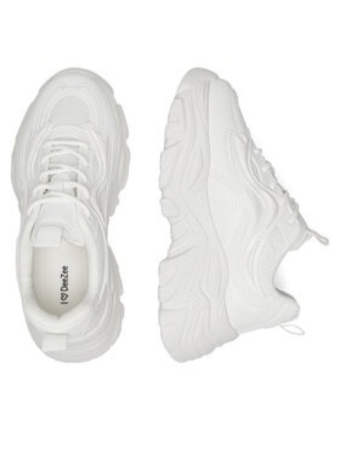 DeeZee Sneakersy WSS21557-02 Biały