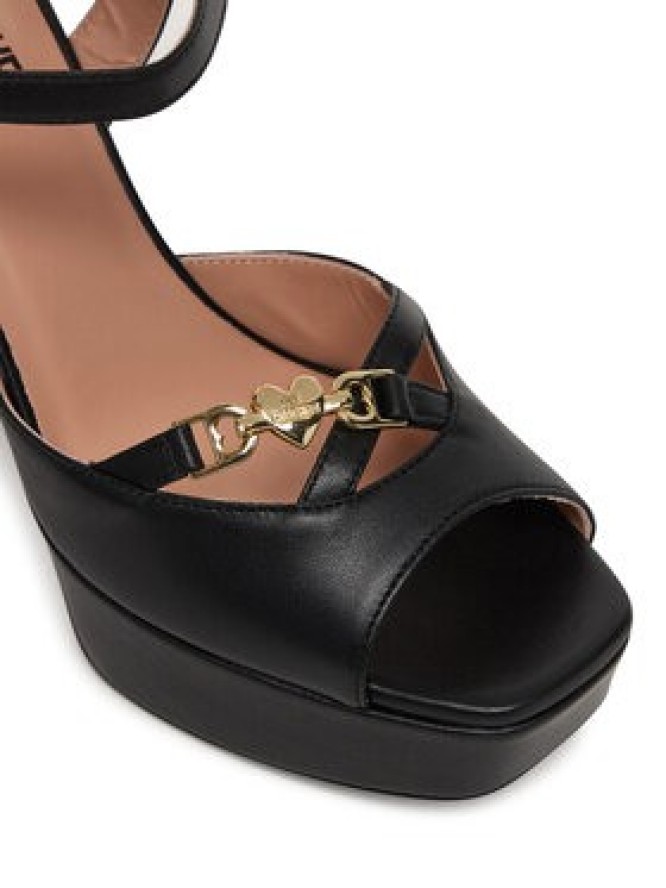 LOVE MOSCHINO Sandały JA1604CG1OIE0000 Czarny