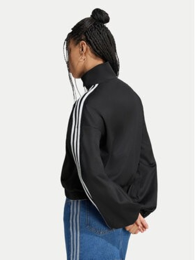adidas Bluza Lace Oversized Archive Track Top LG4279 Czarny Regular Fit