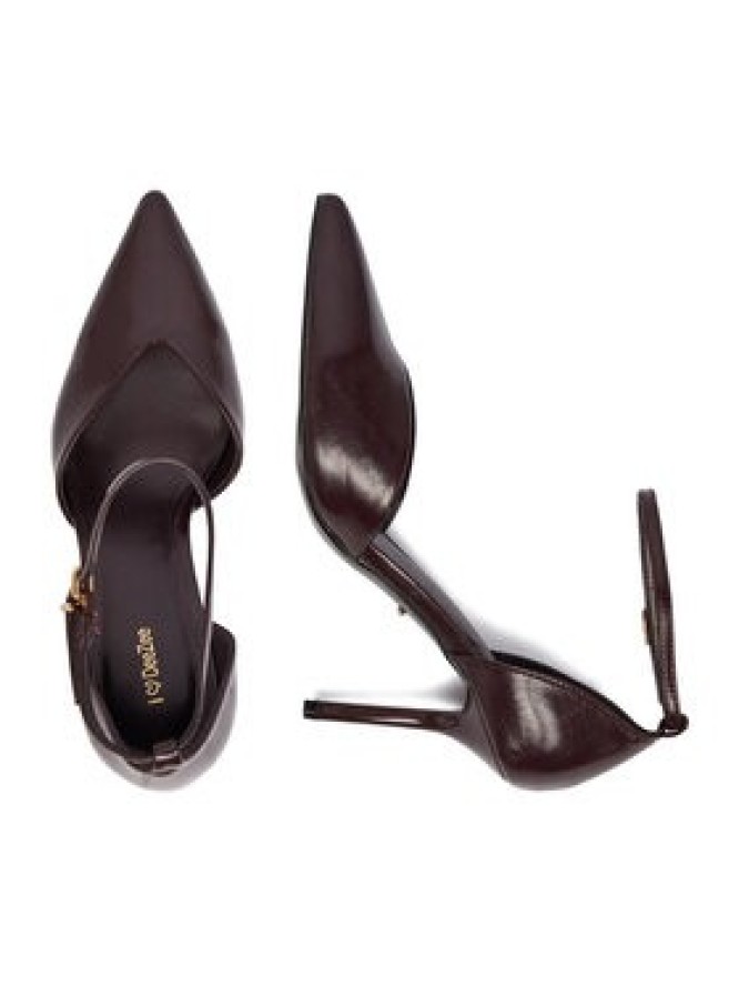 DeeZee Szpilki CEO-CD25-355-1 Bordowy