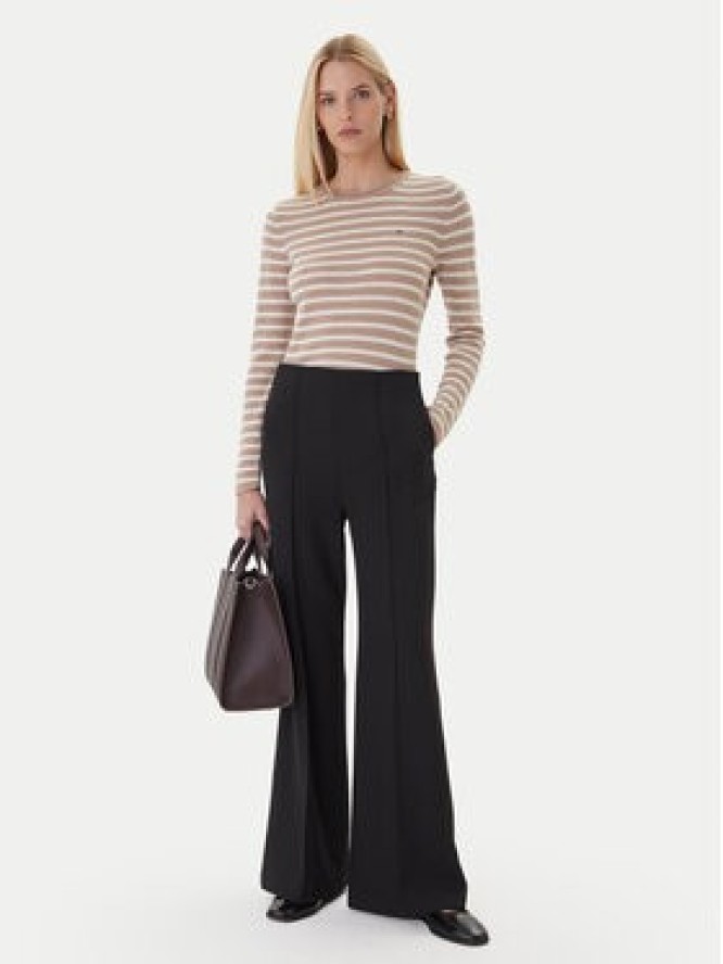 Tommy Hilfiger Spodnie palazzo WW0WW48406 Czarny Wide Leg