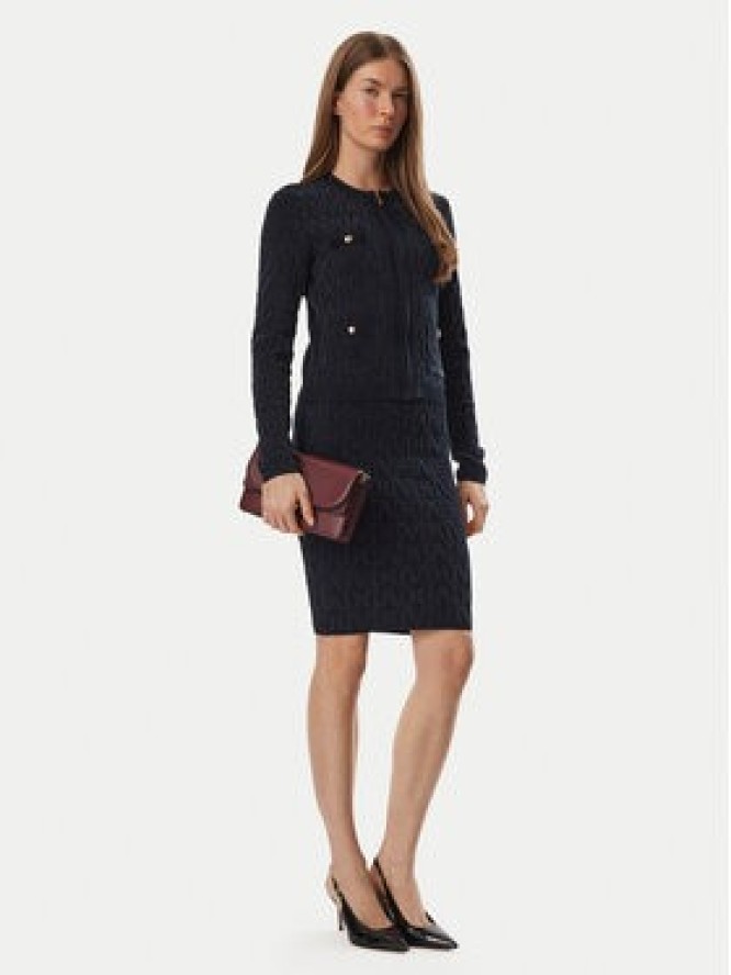 Marciano Guess Kardigan G6BR09 Z1548 Granatowy Regular Fit