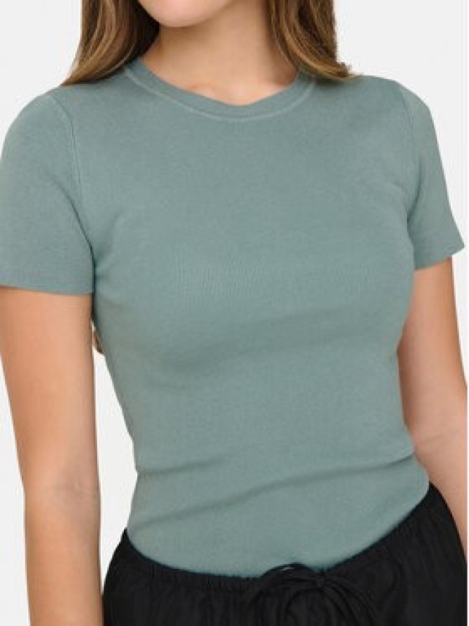 JDY T-Shirt Cirkeline 15307860 Niebieski Slim Fit