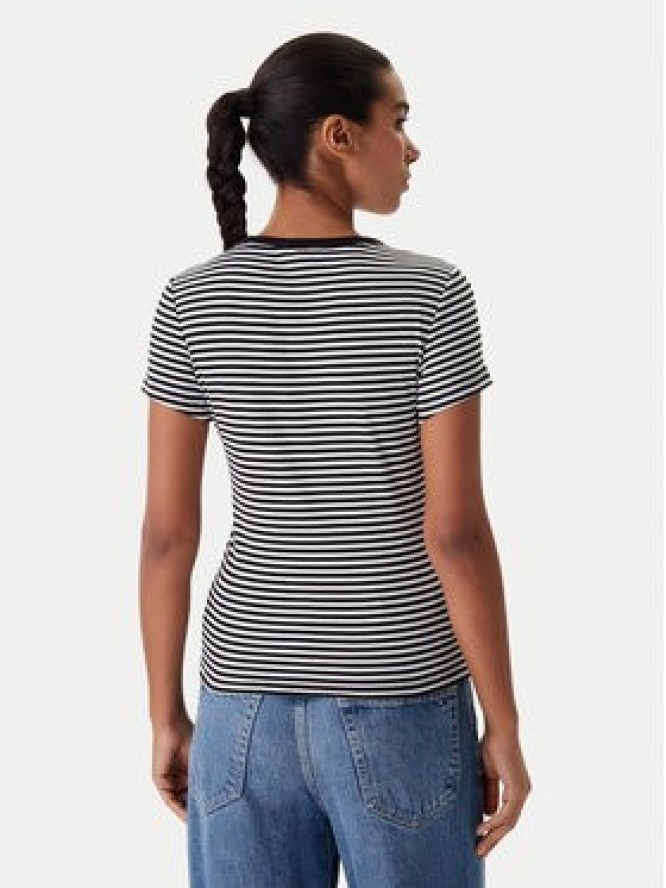 Tommy Jeans T-Shirt Essential DW0DW17383 Czarny Slim Fit