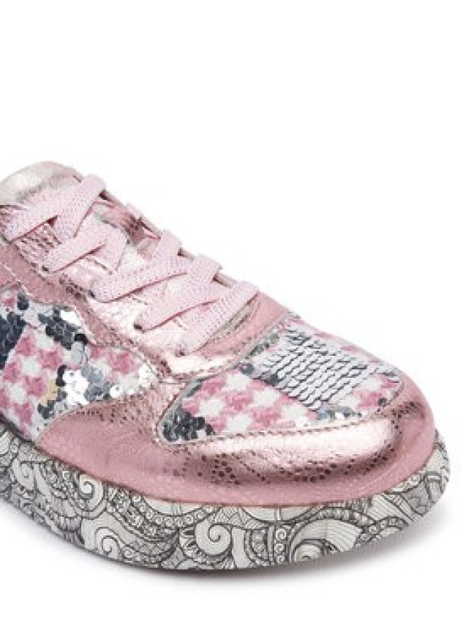 Laura Vita Sneakersy Nikito 52 Różowy