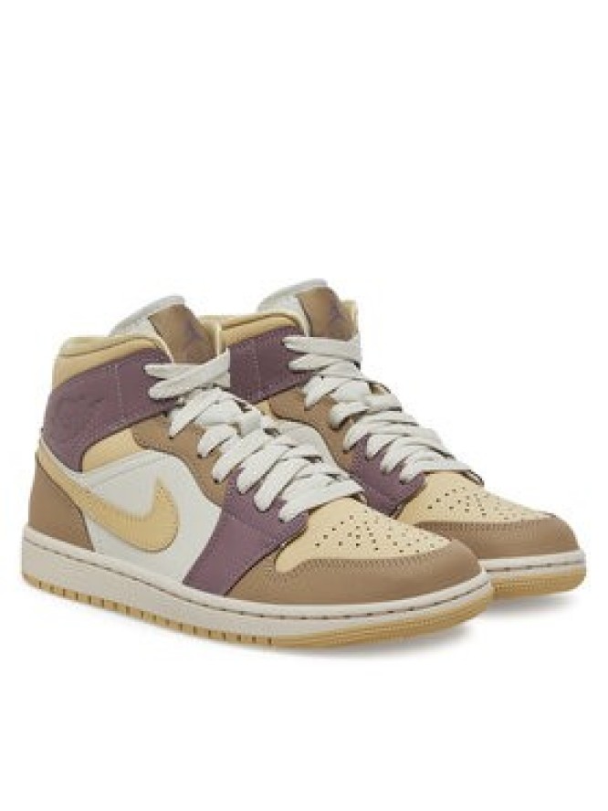 Nike Sneakersy Air Jordan 1 Mid HV2370 100 Beżowy