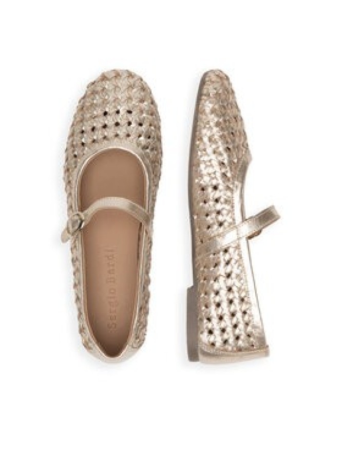 Sergio Bardi Baleriny WI45-F1104-01SB Złoty