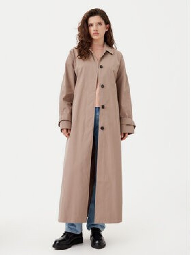 Calvin Klein Jeans Trencz J20J224713 Beżowy Regular Fit