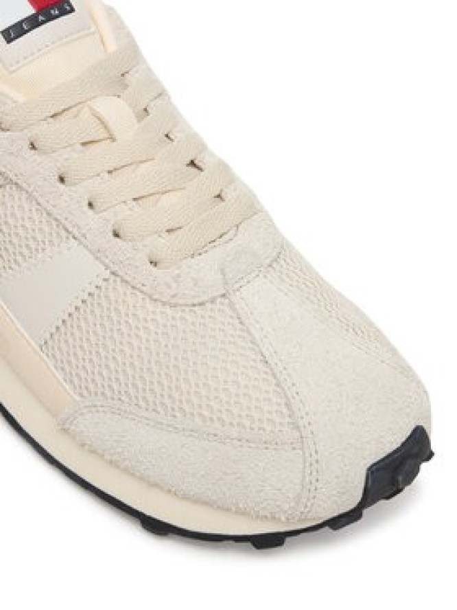 Tommy Jeans Sneakersy Tjw Retro Runner Archive EN0EN03013 Écru