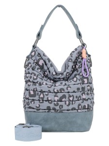 Fritzi aus Preußen Torebka "Olga" w kolorze niebieskoszarym - 27 x 37 x 17 cm rozmiar: onesize