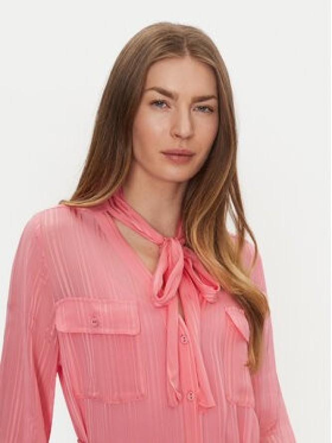 TWINSET Sukienka koszulowa 251TP2260 Pomarańczowy Loose Fit