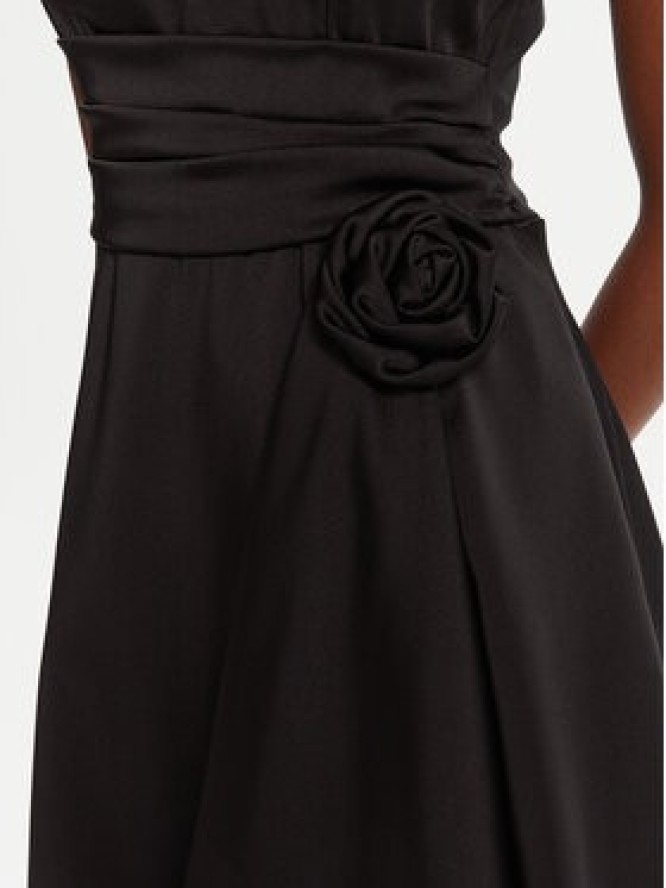 Rinascimento Sukienka koktajlowa CFC0125219003 Czarny Slim Fit