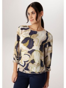 Aniston Bluzka w kolorze beżowo-czarnym rozmiar: 46