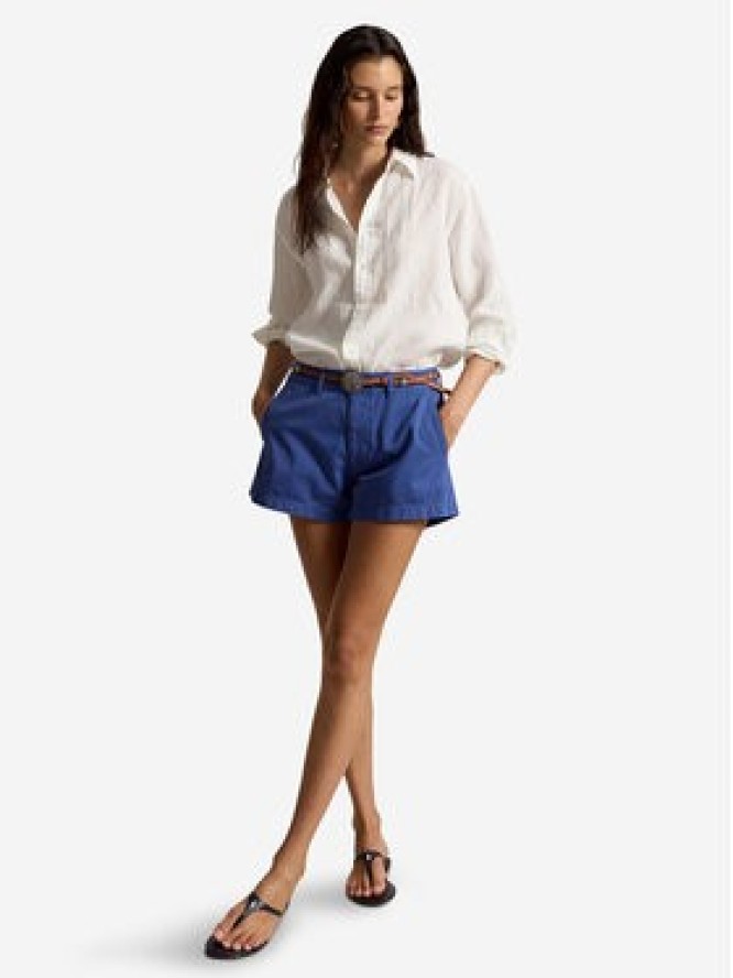 Polo Ralph Lauren Szorty materiałowe 211963798501 Niebieski Straight Fit