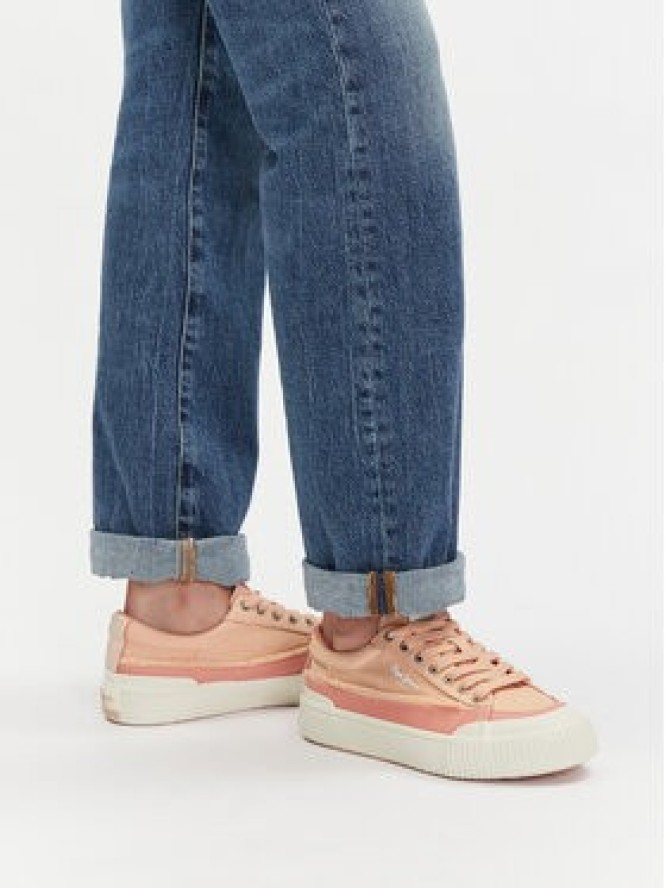 Pepe Jeans Tenisówki Ben Fresh W PLS31589 Pomarańczowy