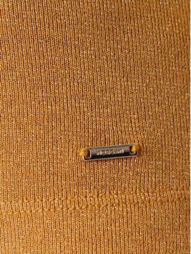 Morgan Top 251-DIDONI Żółty Slim Fit