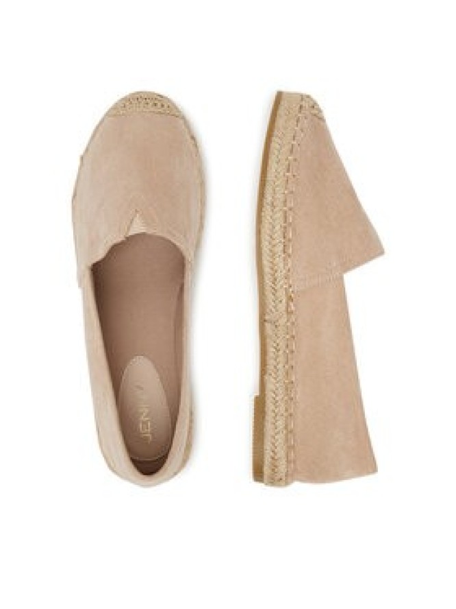 JENNY Espadryle WSS990-249 Beżowy