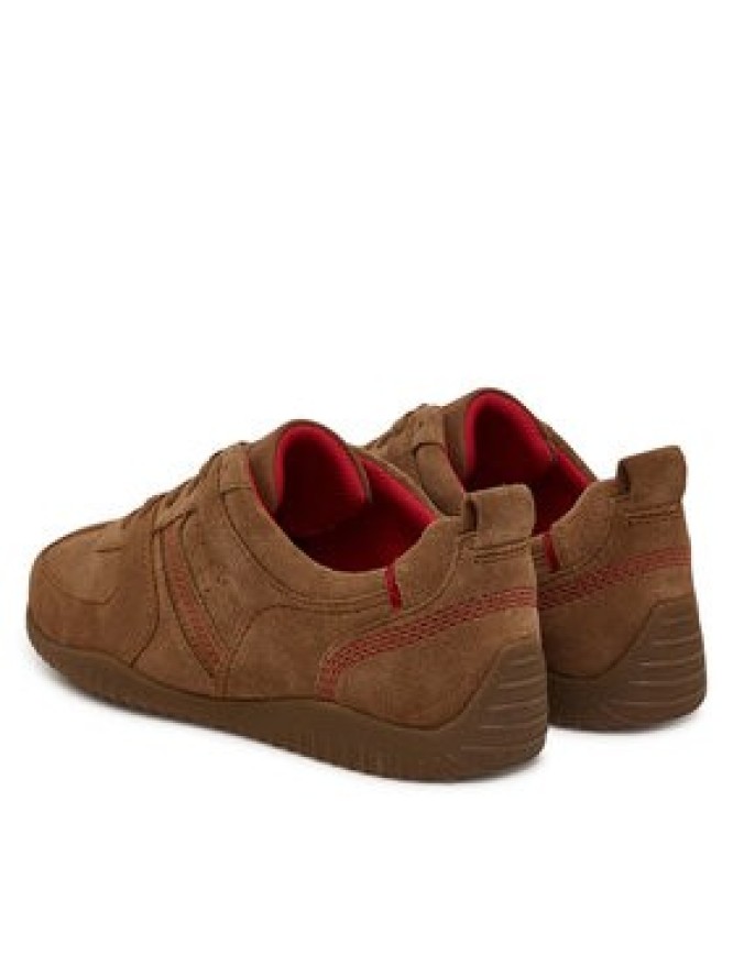Clarks Sneakersy Meridor Lace 26320261 Brązowy
