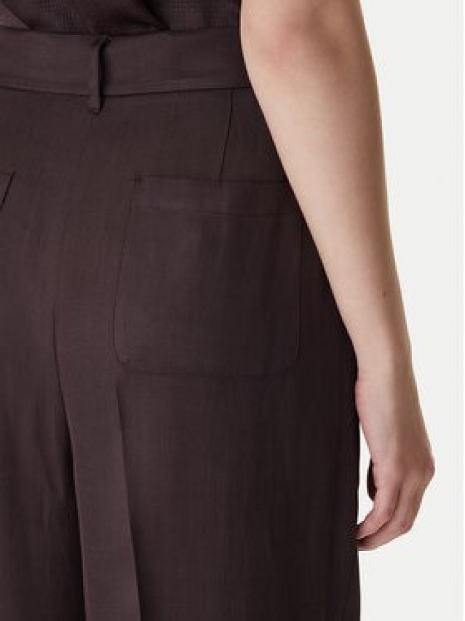 Marella Spodnie materiałowe Adito 2615131221 Brązowy Straight Fit