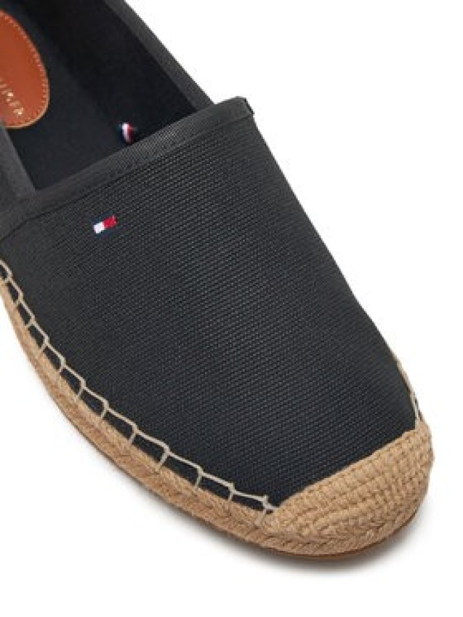 Tommy Hilfiger Espadryle Flag Canvas Espadrille FW0FW08541 Czarny