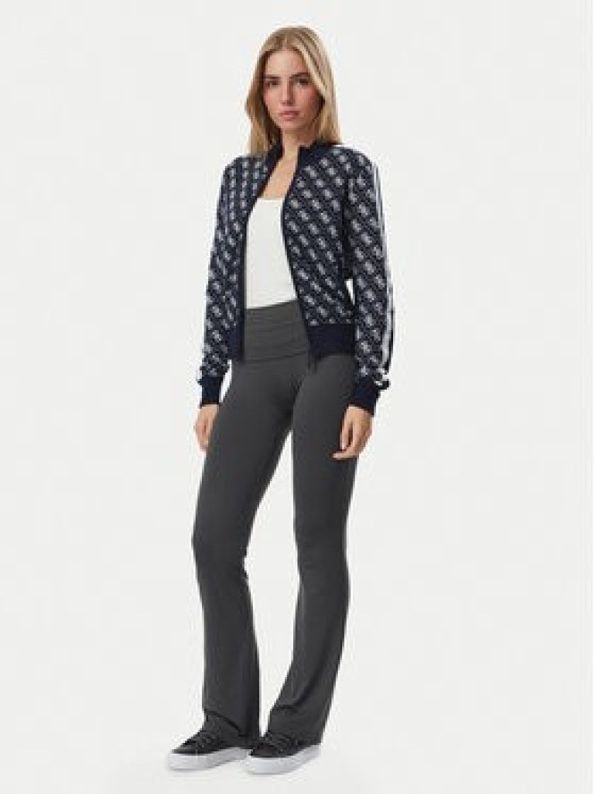 Guess Kardigan V6BR03 Z1482 Granatowy Regular Fit