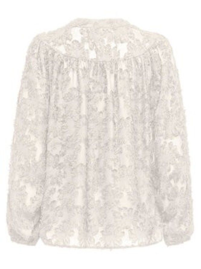 ONLY Bluzka Korsa 15360837 Beżowy Oversize