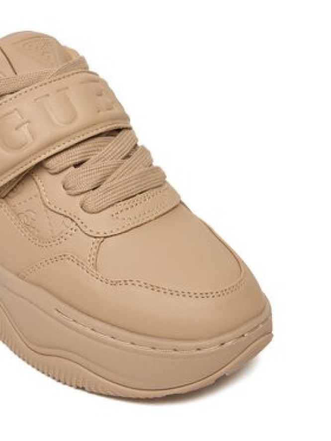 Guess Sneakersy FLFHNN ELE12 Beżowy