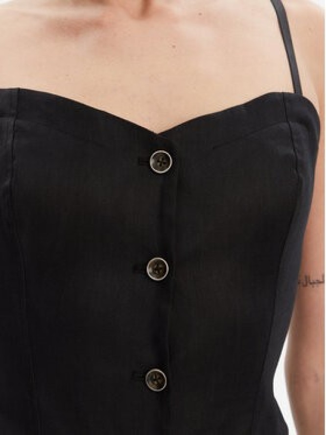 Guess Top W5GH0L WH5L2 Czarny Regular Fit